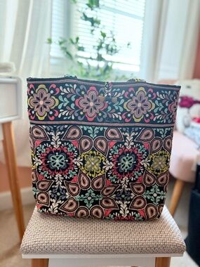 Vera Bradley Floral Patterned Tote Bag - Multicolor
